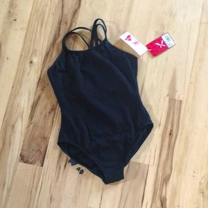 Capezio black leotard